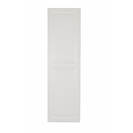 A large image of the Iron-A-Way AE-42-L Raised Panel White Door (RW)