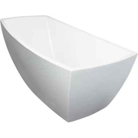 A large image of the Jacuzzi STF6731BUXXXX White / Chrome Trim