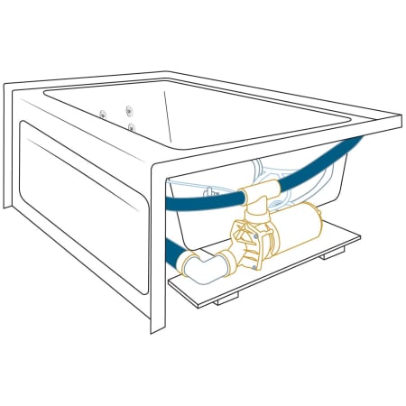 A large image of the Jacuzzi AM27236WLR2XX Alternate View