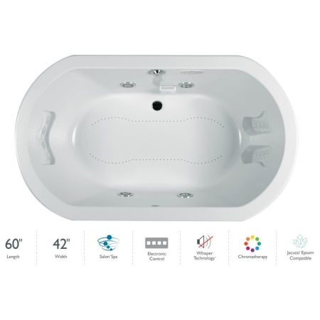 A large image of the Jacuzzi ANZ6042CCR4CW White