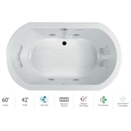 A large image of the Jacuzzi ANZ6042CCR4IW White
