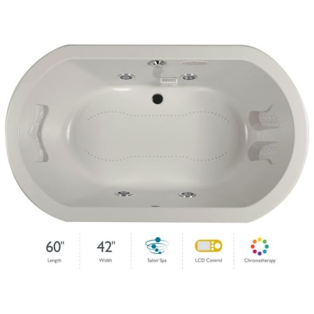 A large image of the Jacuzzi ANZ6042CCR5CH Oyster