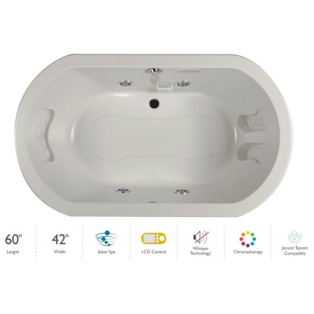 A large image of the Jacuzzi ANZ6042CCR5CW Oyster