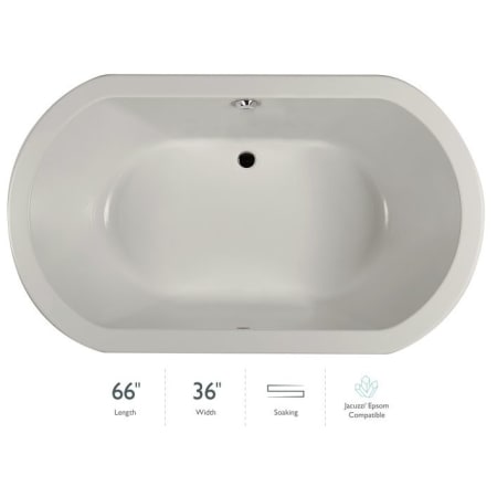 A large image of the Jacuzzi ANZ6636BCXXXX Oyster