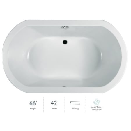 A large image of the Jacuzzi ANZ6642BCXXXX White