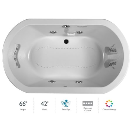 A large image of the Jacuzzi ANZ6642CCR4CH White