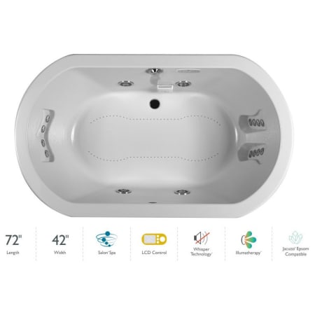 A large image of the Jacuzzi ANZ7242CCR5IW White