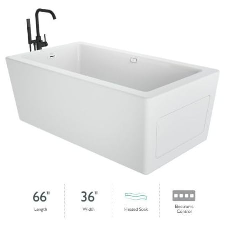 A large image of the Jacuzzi BIM6636BUX2HS White