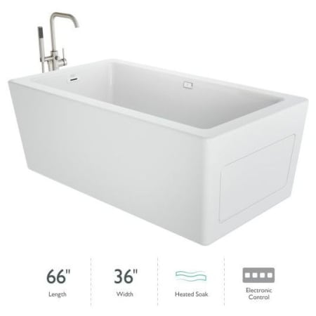 A large image of the Jacuzzi BIN6636BUX2HS White