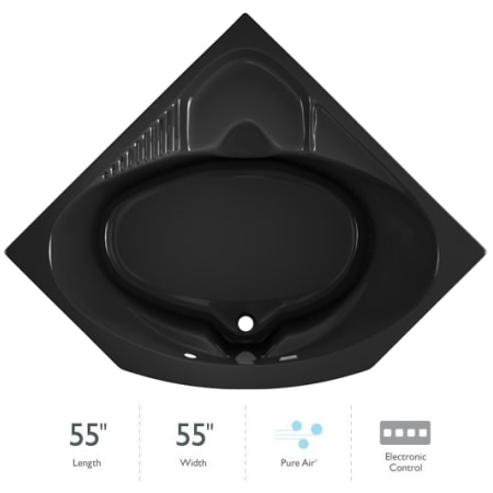 A large image of the Jacuzzi CAP5555ACL2XX Black