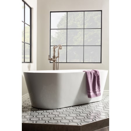 Jacuzzi CEF5932BCXXXXW White / Chrome Trim Celeste 59 Inch ...