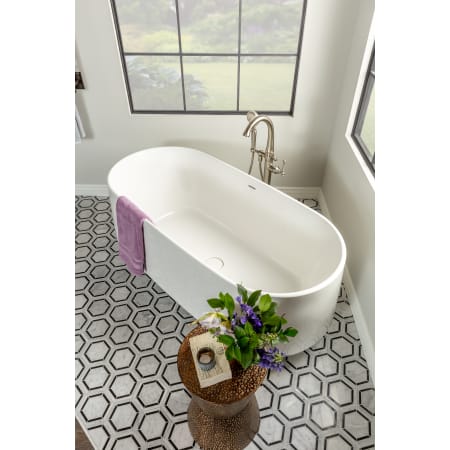 Jacuzzi CEF5932BCXXXXG White / White Trim Celeste 59 Inch ...