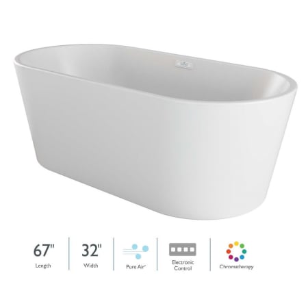 A large image of the Jacuzzi CEF6732ACL2CXG White