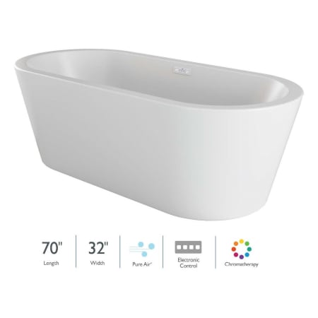 A large image of the Jacuzzi CEF7032ACL2CXG White
