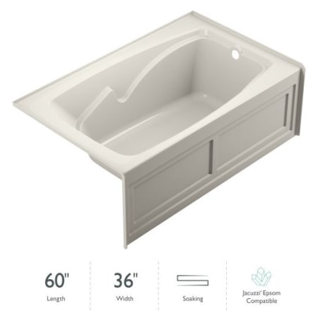 A large image of the Jacuzzi CT26036BRXXXX Oyster