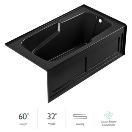 A large image of the Jacuzzi CTS6032 BRX XXX Black