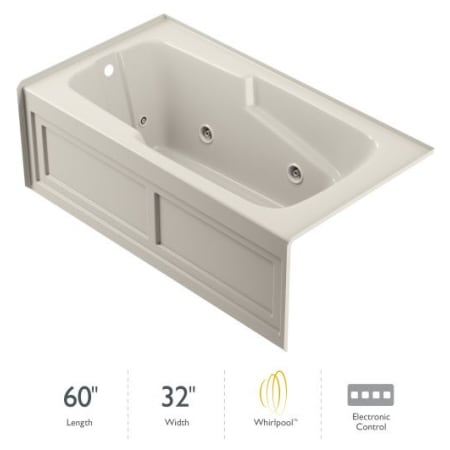 A large image of the Jacuzzi CTS6032 WLR 2HX Oyster