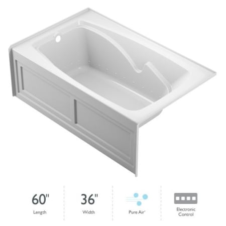 A large image of the Jacuzzi CTS6036 ALR 2XX White