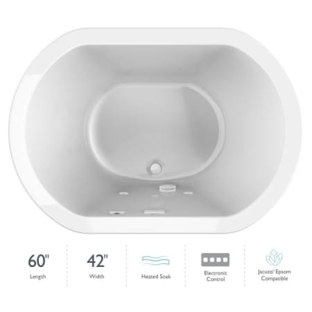 A large image of the Jacuzzi DUE6042BCR2HS White