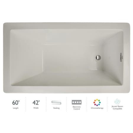 A large image of the Jacuzzi ELA6042BUX2CX Oyster