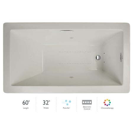 A large image of the Jacuzzi ELL6032ALR4CX Oyster