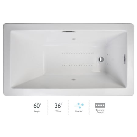 A large image of the Jacuzzi ELL6036ALR2XX White