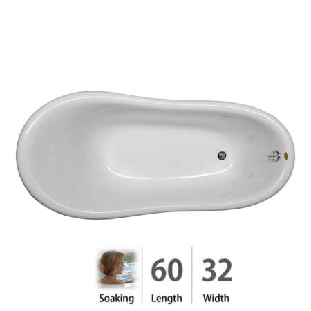 A large image of the Jacuzzi ERS6032 BUX XXX White