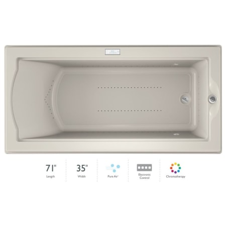 A large image of the Jacuzzi FUZ7236 ARL 4CX Oyster