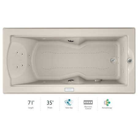 A large image of the Jacuzzi FUZ7236 CRL 4IH Oyster