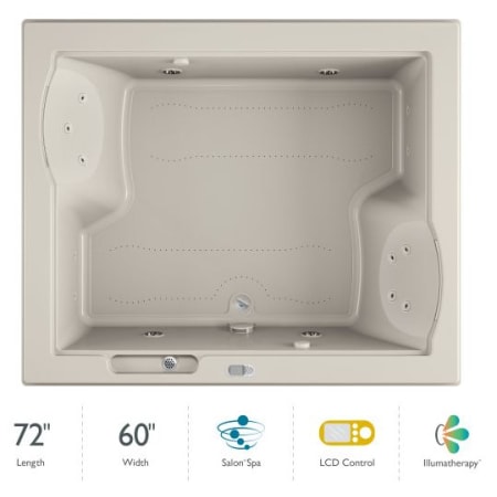 A large image of the Jacuzzi FUZ7260CCL5IH Oyster