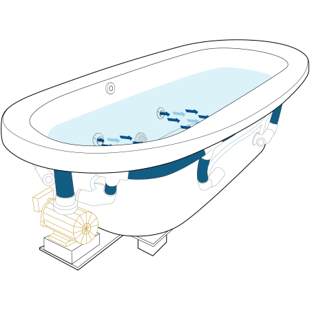 A large image of the Jacuzzi INB6636WCR1XP Alternate View