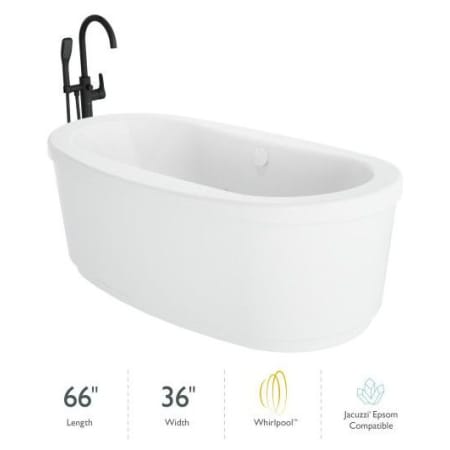 A large image of the Jacuzzi INM6636WCR1XP White