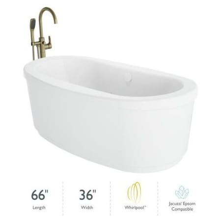A large image of the Jacuzzi INZ6636WCR1XP White