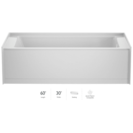 A large image of the Jacuzzi J166030BRXXXX White