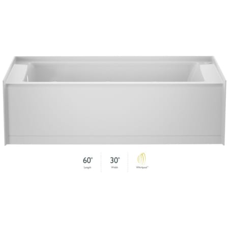 A large image of the Jacuzzi J166030WLR1HX White