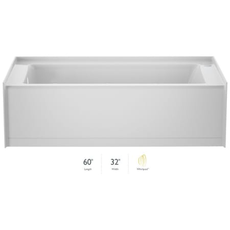 A large image of the Jacuzzi J166032WLR1HX White