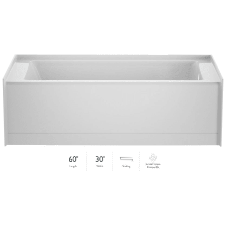 A large image of the Jacuzzi J186030BRXXXX White