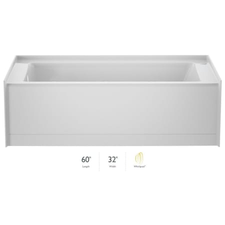 A large image of the Jacuzzi J186032WLR1HX White