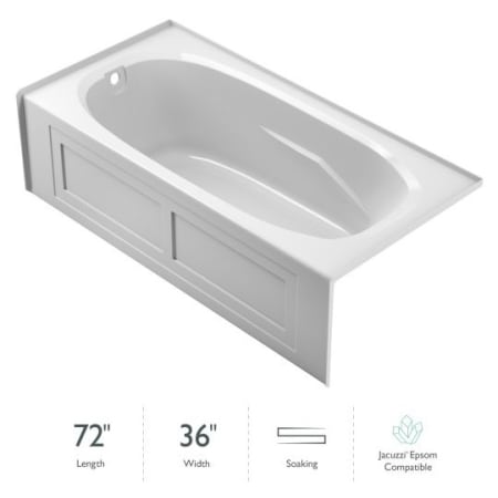 A large image of the Jacuzzi J1A7236BLXXRS White