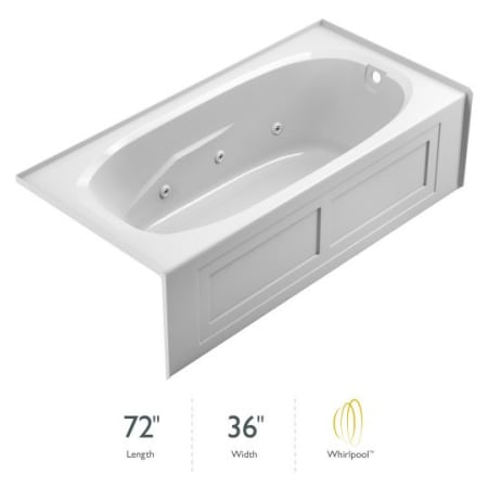 A large image of the Jacuzzi J1A7236WRL1XX White