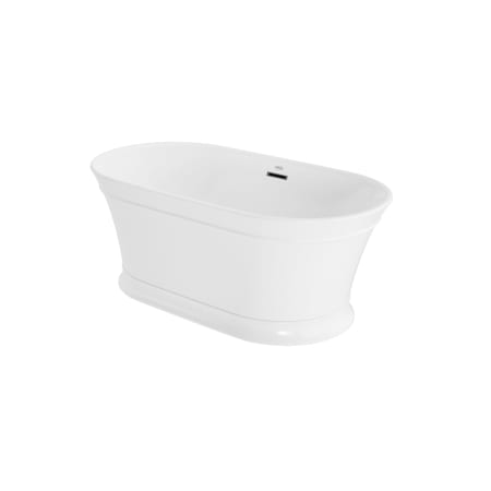 Jacuzzi LDF5931BCXXXXW White / Chrome Trim Lyndsay 59 ...