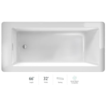 A large image of the Jacuzzi LIN6632BUXXXX White