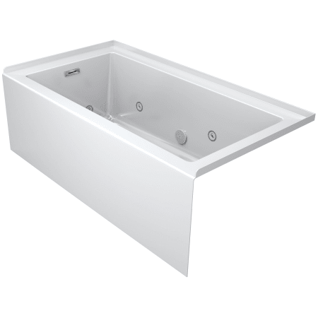 Jacuzzi LNS6030WRL2CHWC White / Chrome Trim Linea 60" x 30 ...