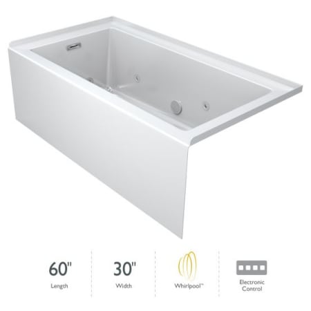 A large image of the Jacuzzi LNS6030WRL2XX White