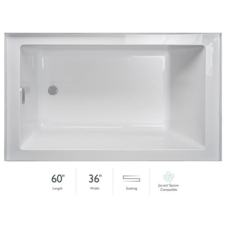 A large image of the Jacuzzi LNS6036BRXXXX White
