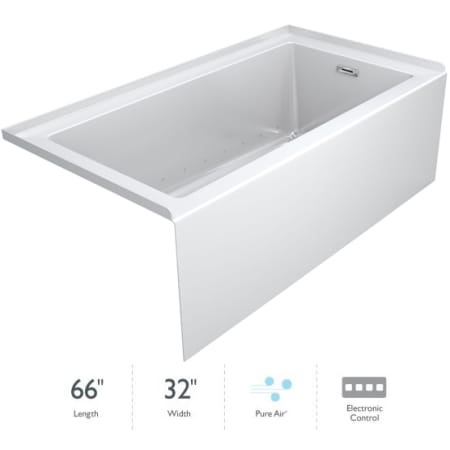 A large image of the Jacuzzi LNS6632 ALR 2XX White