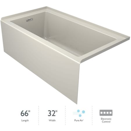 A large image of the Jacuzzi LNS6632 ARL 2XX Oyster