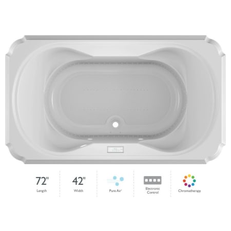 A large image of the Jacuzzi MAR7242ACR4CX White