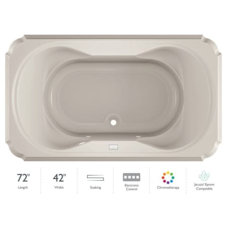 A large image of the Jacuzzi MAR7242BCX2CX Oyster