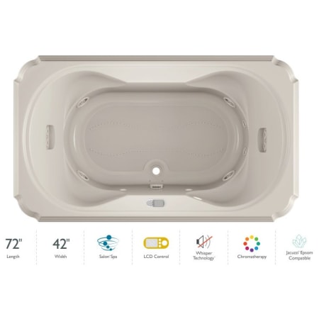 A large image of the Jacuzzi MAR7242CCL5CW Oyster
